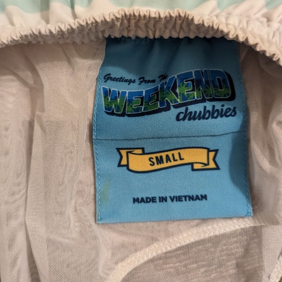 Chubbies Flavor Savors pastel Swim Trunk Men's Small - Picture 5 of 5